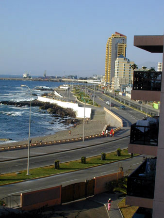 From our hotel in Intofagaseta jan 2003